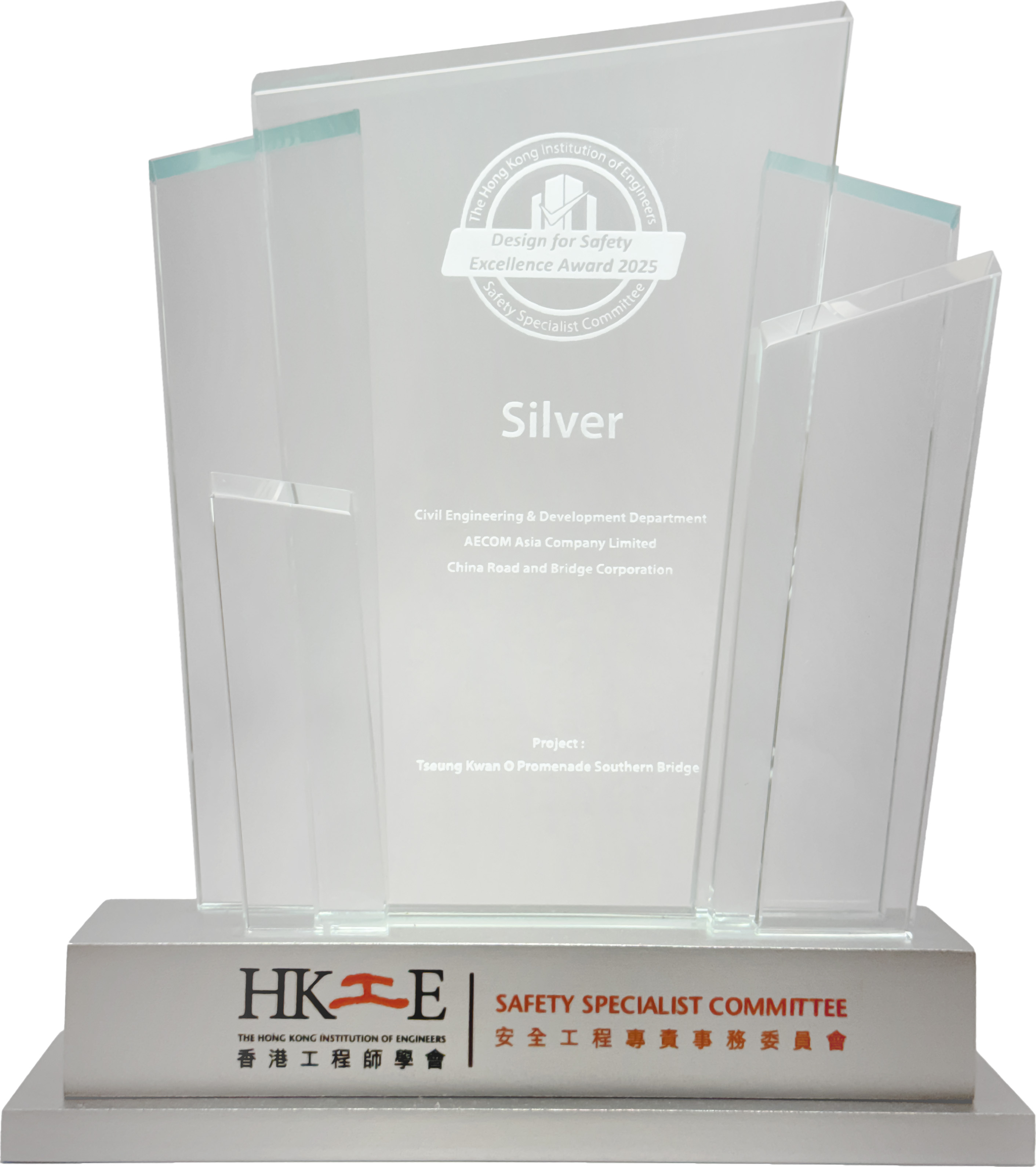 The Tseung Kwan O South Bridge Project in Hong Kong won the 2025 Award for Excellence in Structural Design