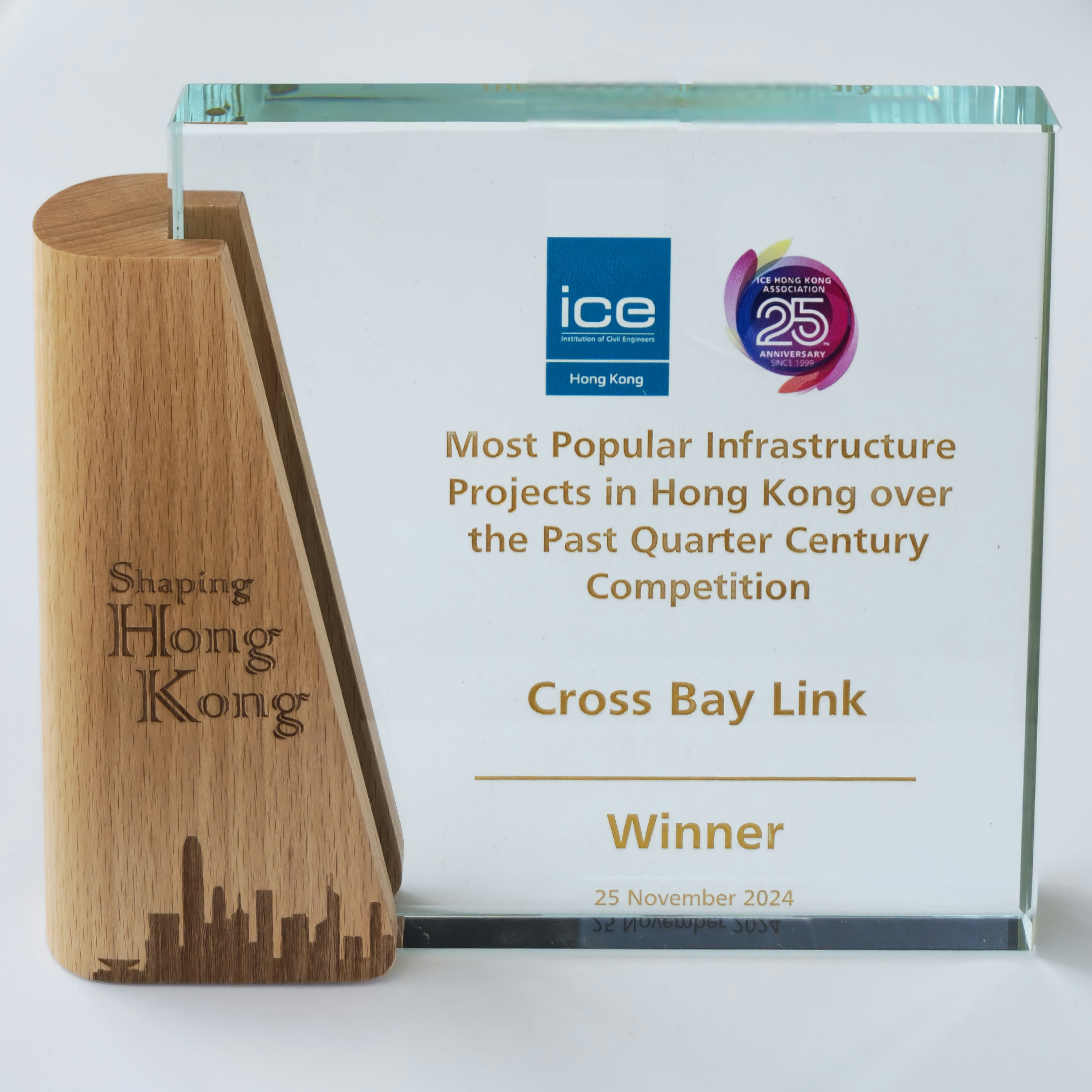 Most Popular Infrastructure Projects in Hong Kong over the Past Quarter Century Competition by ICE
